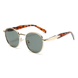 Vincenzo | Heritage Sunglasses with Metal Frame and Round Lenses