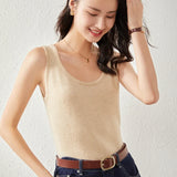 Ivanna | Women Vest With Cashmere Fabric
