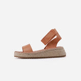 Ophelia | Women's Sandals with Leather Straps and Platform