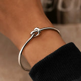 Laccio | Women Bracelet with Knot Design and Stainless Steel