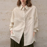 Ava | Women Shirt With Lyocell Linen Blend