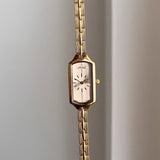 Solenne | Women Wrist Watch with Rectangular Case and Bracelet