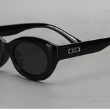 Audrey | Women's Sunglasses with Sculpted Rim and Round Lenses