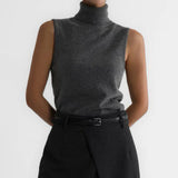 Marenton | Women Knit Top With Wool Cashmere Blend