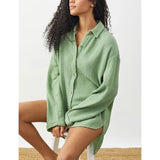 Florentine | Women Shirt With Cotton Gauze Muslin