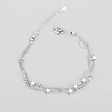 Clara | Women Bracelet with Sterling Silver and Heart Design
