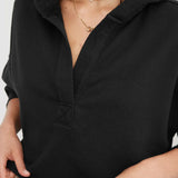 Faye | Women's Cropped Hoodie with Relaxed Fit and Soft Fabric Blend
