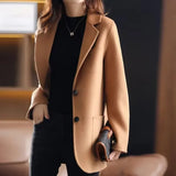 Johanna | Women's Wool Blend Blazer with Tailored Relaxed Silhouette