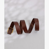 Everlyn | Women Belt with Suede Material and Knot Buckle