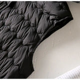 Janet | Women's Ultra-Light Hooded Duck Down Vest with Slim Fit
