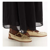 Nerissa | Women's Sandals with Slingback and Woven Detail
