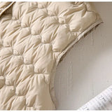 Janet | Women's Ultra-Light Hooded Duck Down Vest with Slim Fit