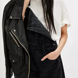 Marceline | Women's Oversized Cotton Denim Overalls with Adjustable Straps
