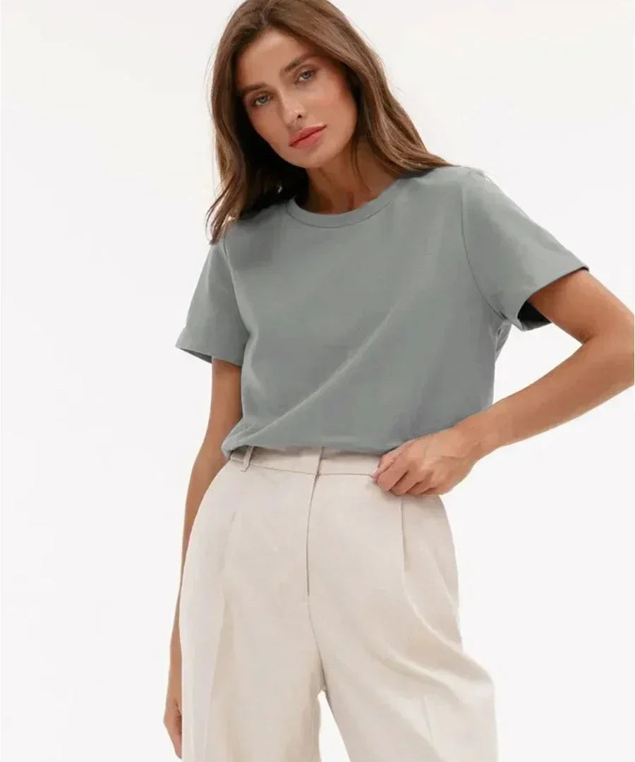 Elise | Women Tee With Relaxed Fit And Cotton