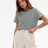 Elise | Women Tee With Relaxed Fit And Cotton