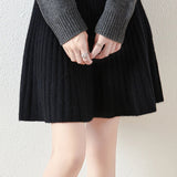 Theodora | Women's Skirt with High Waist and Umbrella Cut
