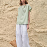 Mila | Women's Pleated Wide Leg Pants with High Waist