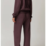 Ayla | Women's Straight Leg Running Pants with Elastic Waist