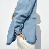 Addison | Women Shirt Jacket With Cotton Denim