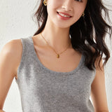 Ivanna | Women Vest With Cashmere Fabric