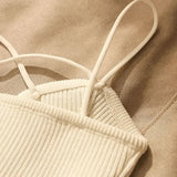 Cecilia | Women Top With Strappy Neckline Design
