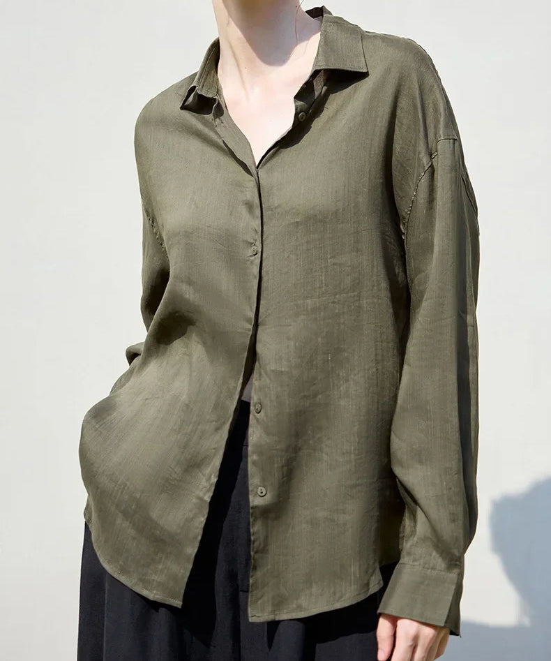 Willow | Women Shirt With Ramie Lyocell Blend