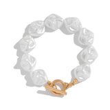 Amour | Women Bracelet with Pearl and Heart Pendant