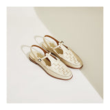 Nerissa | Women's Sandals with Slingback and Woven Detail