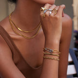 Luna | Women Ring with Charm Design and Stainless Steel