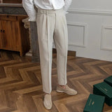 Jasper | Men's Pants with High Waist and Straight Legs