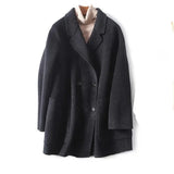 Morgan | Women's Mid-Length Wool Coat with Relaxed Silhouette