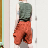 Sydney | Women Shorts with Elastic Waist and Pockets