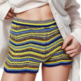 Madeline | Women's Shorts with Elastic and Knit