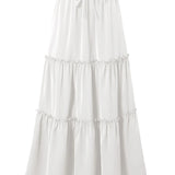 Lorette | Women's Skirt with Drawstring Waist and Side Pockets