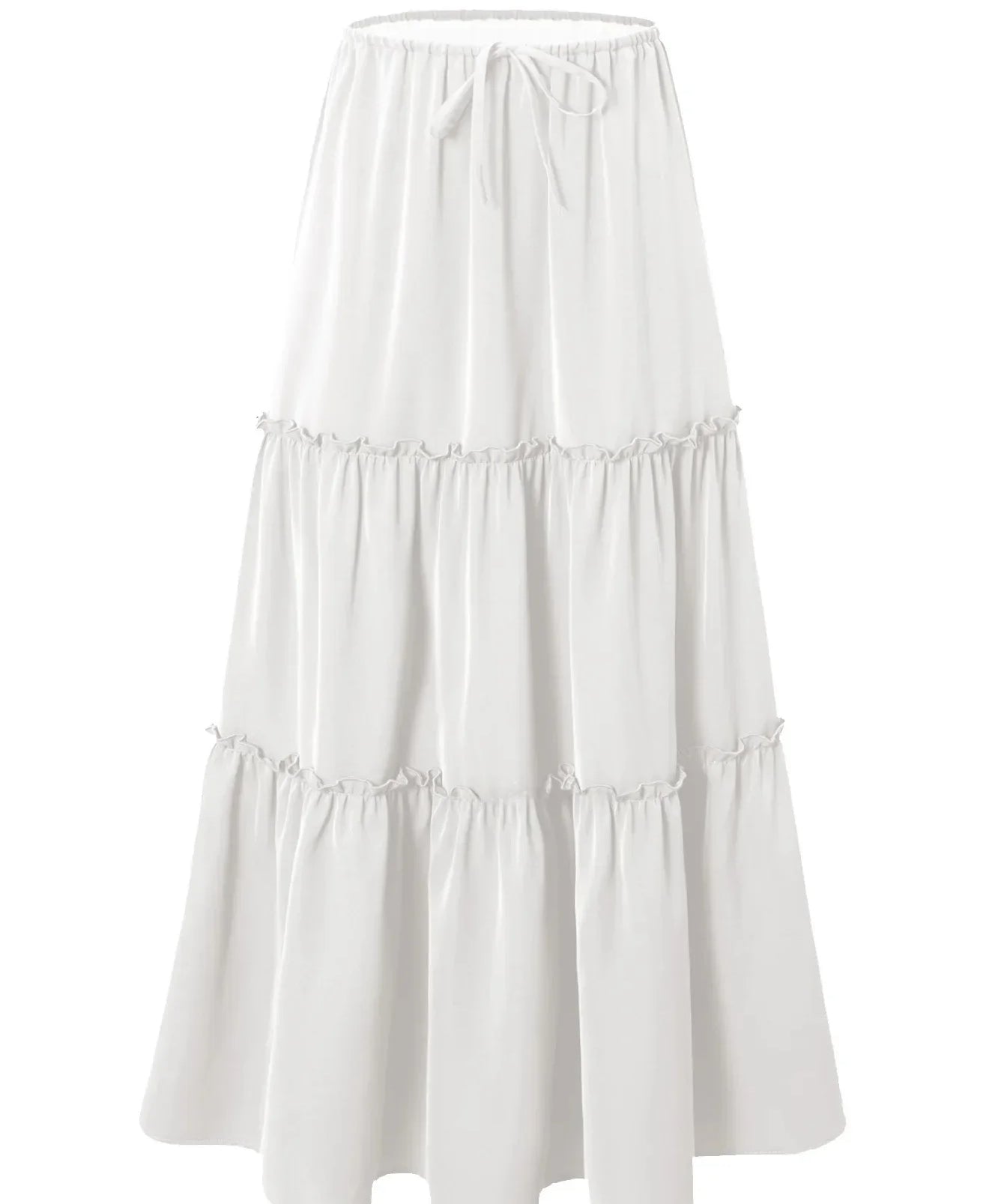 Lorette | Women's Skirt with Drawstring Waist and Side Pockets
