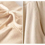 Giselle | Women's Wool Knit Pants with High Waist