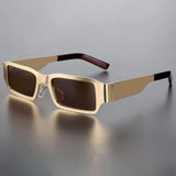 Eutopia | Flare Sunglasses with Alloy Frame and Tinted