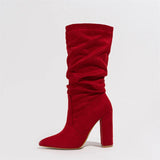 Madison | Women Boots with Pleated Shaft and Toe