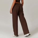 Antonia | Women's High Waisted Running Pants with Elastic Waist