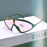 Natasha | Women's Sunglasses with Acetate Shield Frame and UV400 Protection