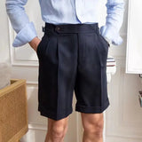 Ryker | Men's Shorts with Waist Buckle and Buttons