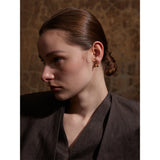 Cerise | Women Earrings with Cherry Design and Gold Plating