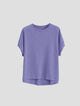 Genevieve | Women Tee With Cotton Linen Oversized Fit