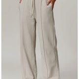 Antonia | Women's High Waisted Running Pants with Elastic Waist