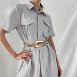 Valentina | Women Belt with Woven Design and 38.5 Inch Length
