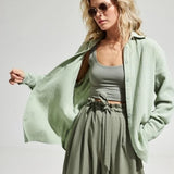 Langley | Women Shirt With Cotton Crinkle Fabric