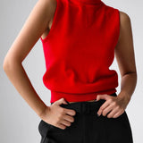Marenton | Women Knit Top With Wool Cashmere Blend