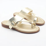 Valencia | Women's Leather Sandal with Buckle and Support