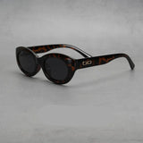 Audrey | Women's Sunglasses with Sculpted Rim and Round Lenses