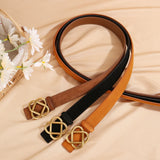 Everlyn | Women Belt with Suede Material and Knot Buckle